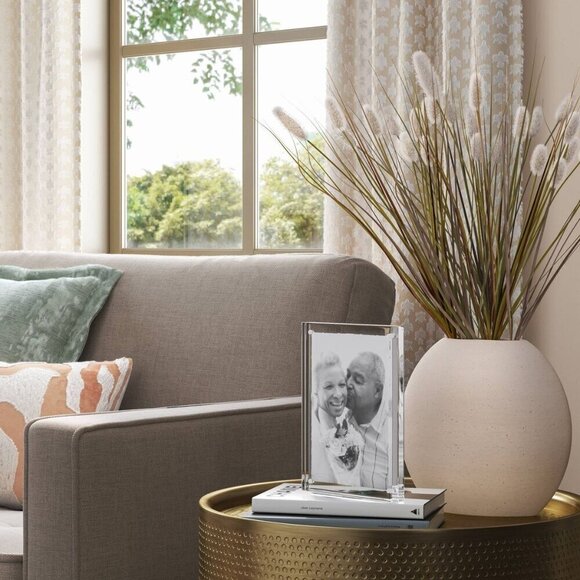 Threshold Large Ceramic Disc Ceramic Vase Modern Minimalist Home Decor - Target - Picture 2 of 9